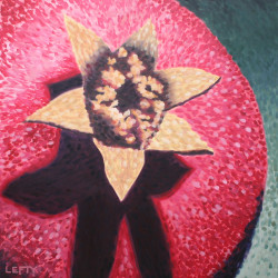 Impressionist Pomegranate