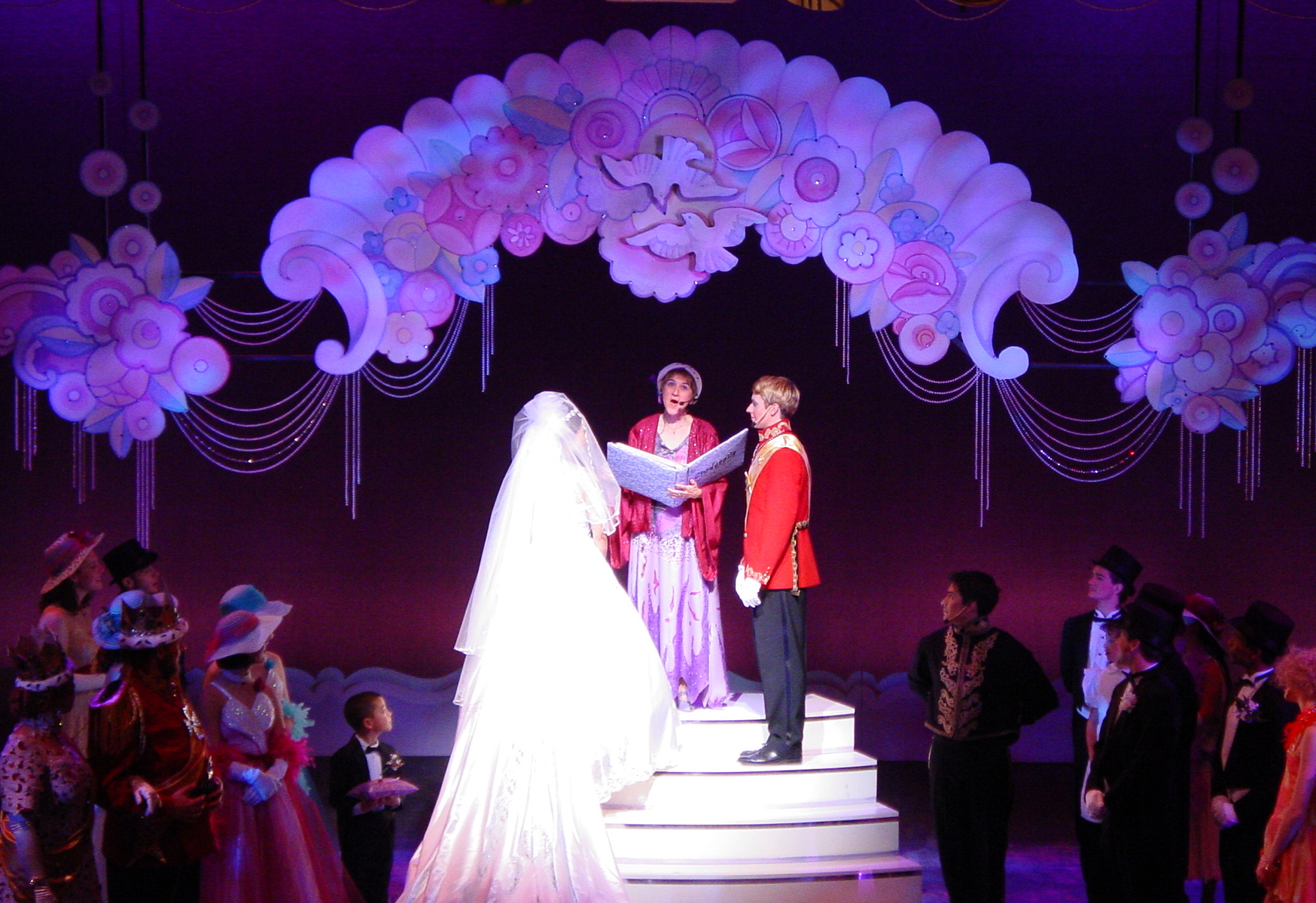 Wedding portal for 'Cinderella'